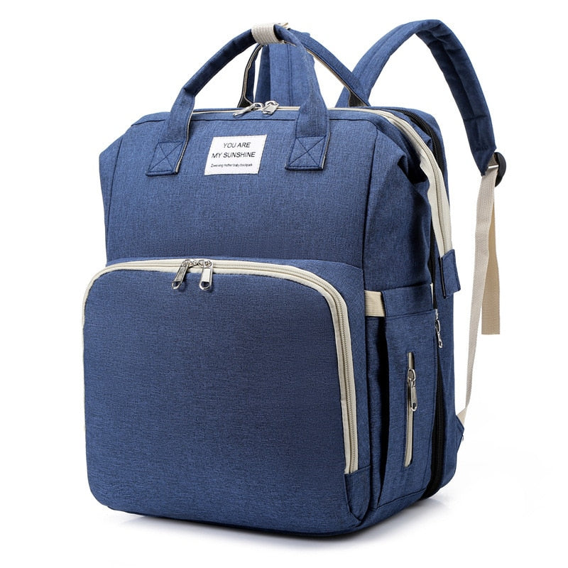Sac à Langer Safari Pliable Avec Matelas - Polyester Sans BPA Lavable Pour Bébé